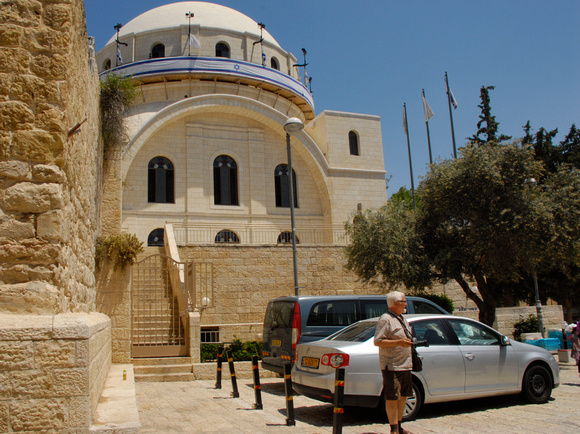 Hurva synagogue view in 2013
