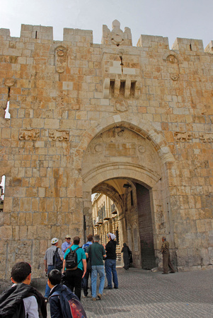 Lions Gate, Old City wall